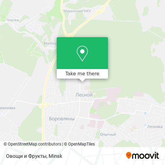 Овощи и Фрукты map