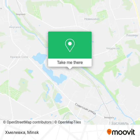 Хмелевка map