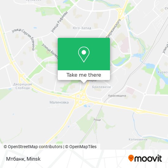 Мтбанк map