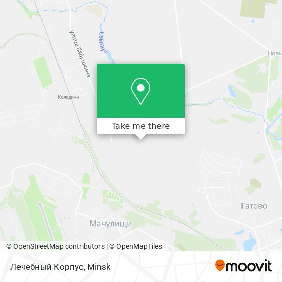 Лечебный Корпус map