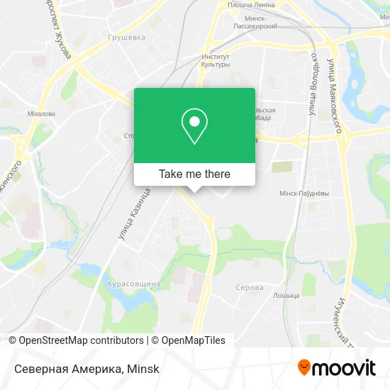 Северная Америка map