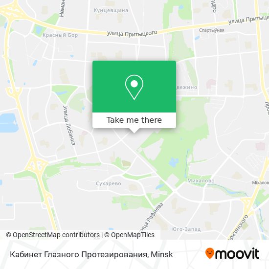 Кабинет Глазного Протезирования map