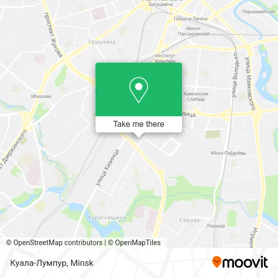 Куала-Лумпур map