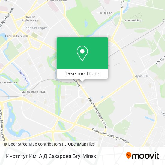 Институт Им. А.Д.Сахарова Бгу map