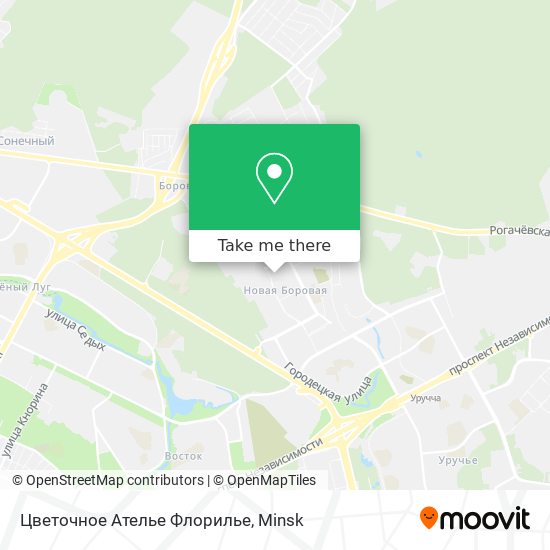 Цветочное Ателье Флорилье map
