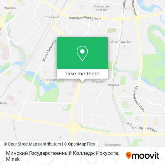 Минский Государственный Колледж Искусств map