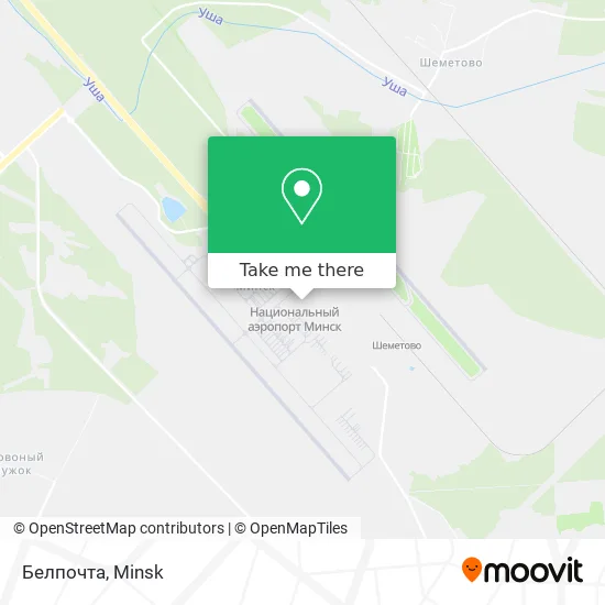 Белпочта map