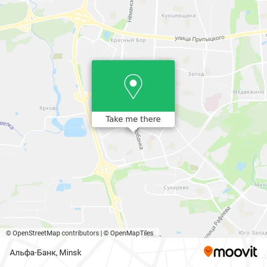 Альфа-Банк map