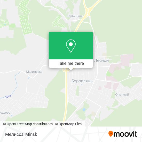 Мелисса map