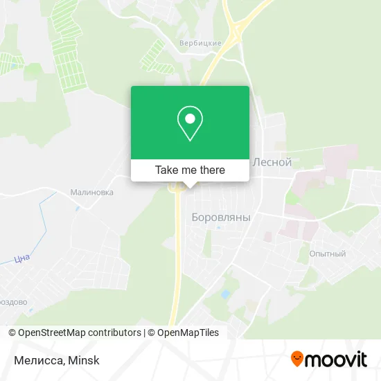Мелисса map