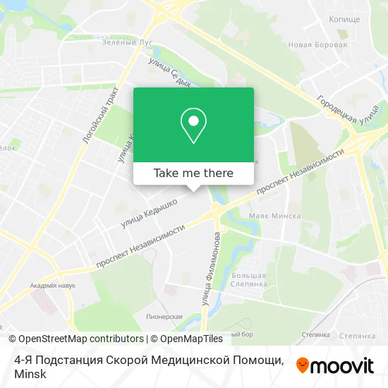 4-Я Подстанция Скорой Медицинской Помощи map