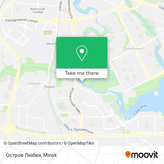 Остров Любви map