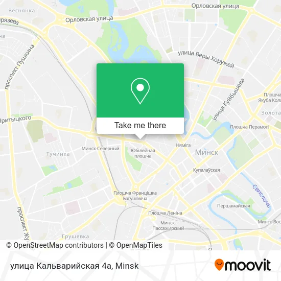 улица Кальварийская 4а map