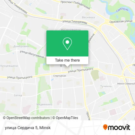 улица Сердича 5 map