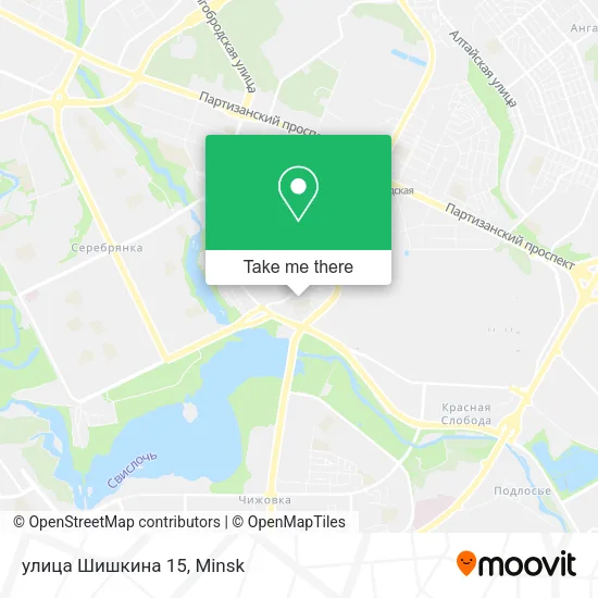 улица Шишкина 15 map