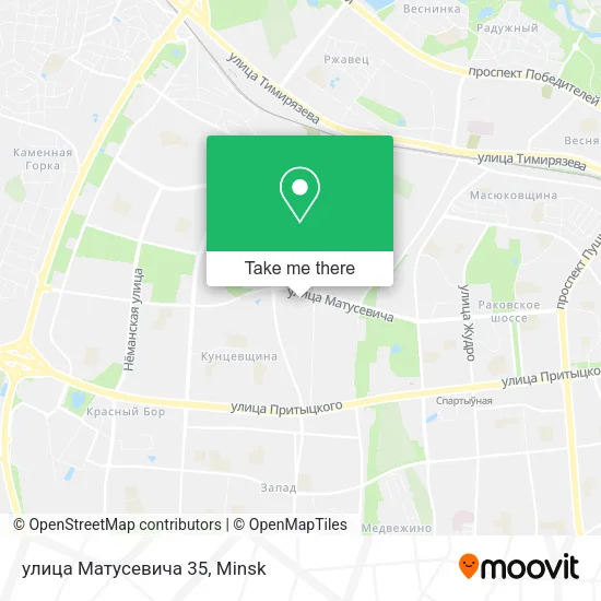 улица Матусевича 35 map