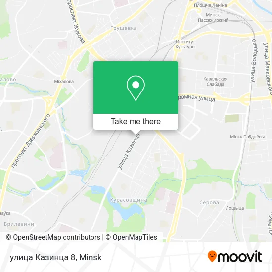 улица Казинца 8 map