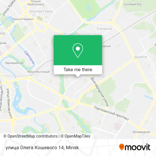 улица Олега Кошевого 14 map