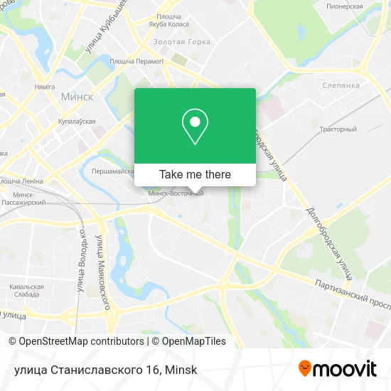 улица Станиславского 16 map