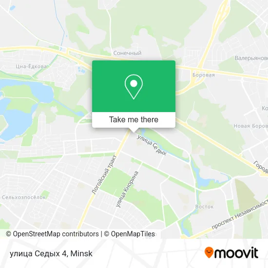 улица Седых 4 map