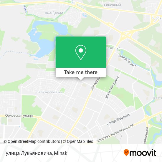 улица Лукьяновича map
