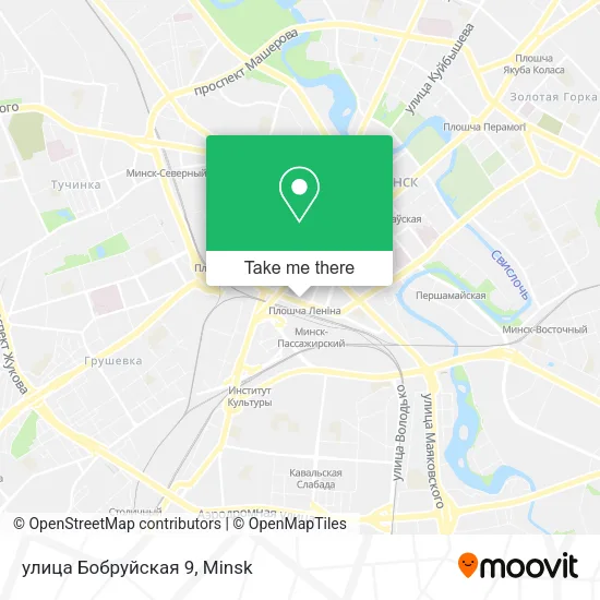 улица Бобруйская 9 map