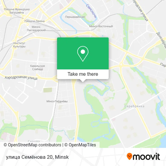 улица Семёнова 20 map