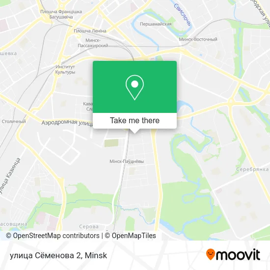 улица Сёменова 2 map