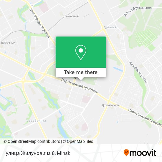 улица Жилуновича 8 map