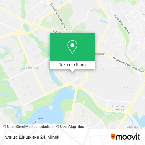 улица Шишкина 24 map