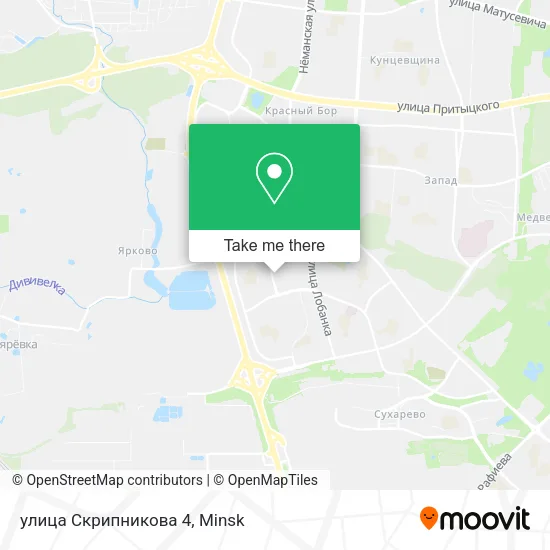 улица Скрипникова 4 map