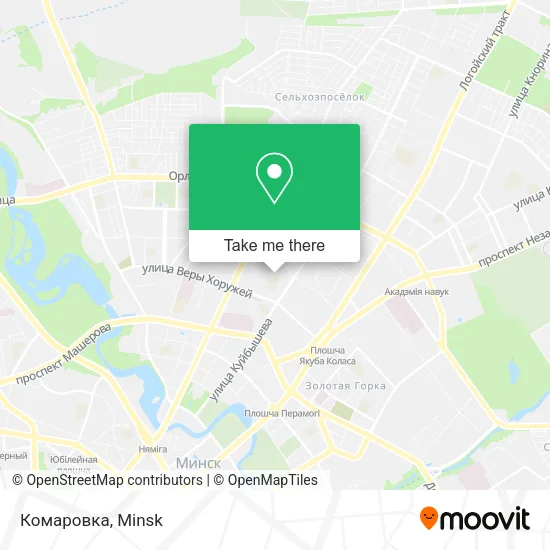 Комаровка map