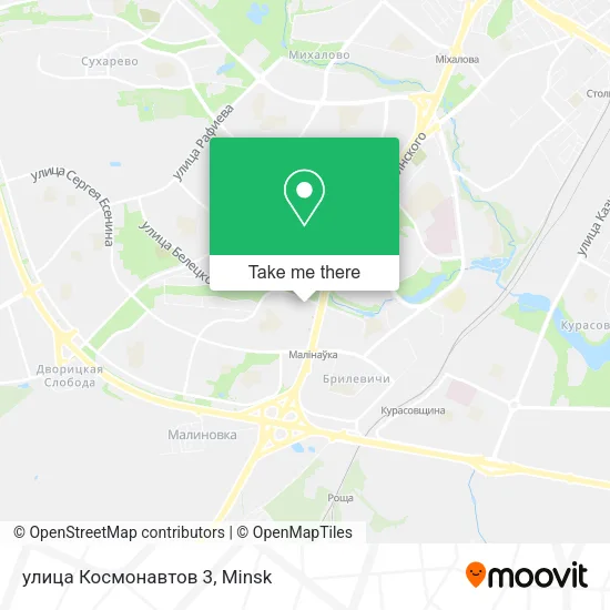 улица Космонавтов 3 map