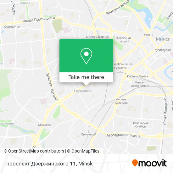 проспект Дзержинского 11 map