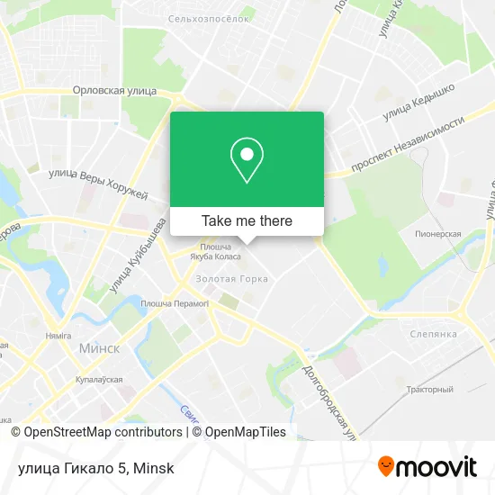 улица Гикало 5 map