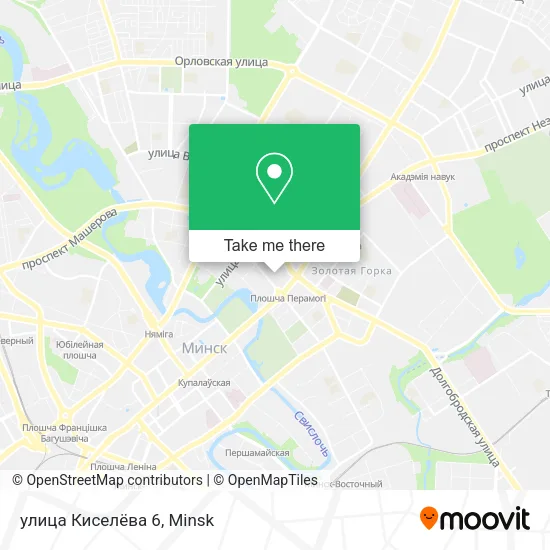 улица Киселёва 6 map