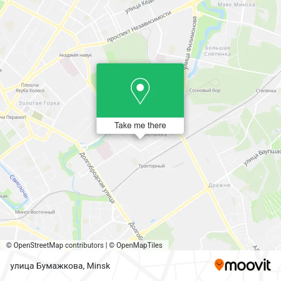 улица Бумажкова map