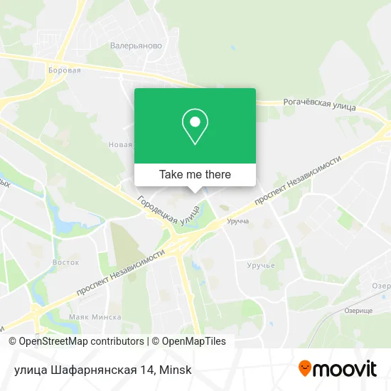улица Шафарнянская 14 map