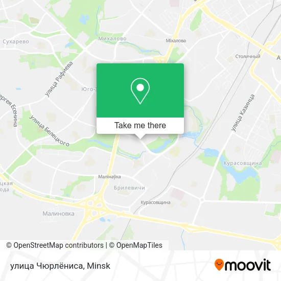 улица Чюрлёниса map