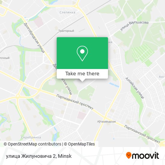 улица Жилуновича 2 map