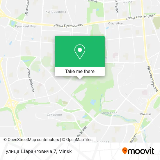 улица Шаранговича 7 map