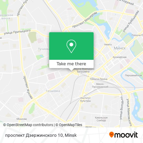 проспект Дзержинского 10 map