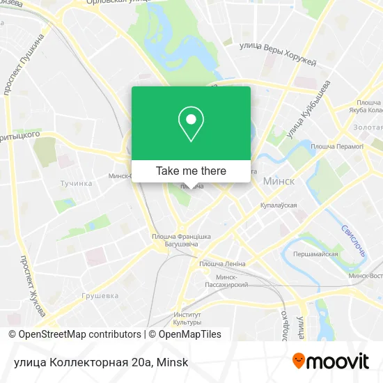 улица Коллекторная 20а map