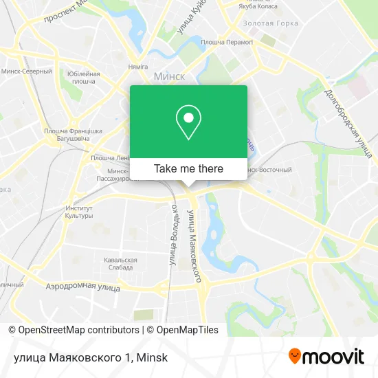 улица Маяковского 1 map