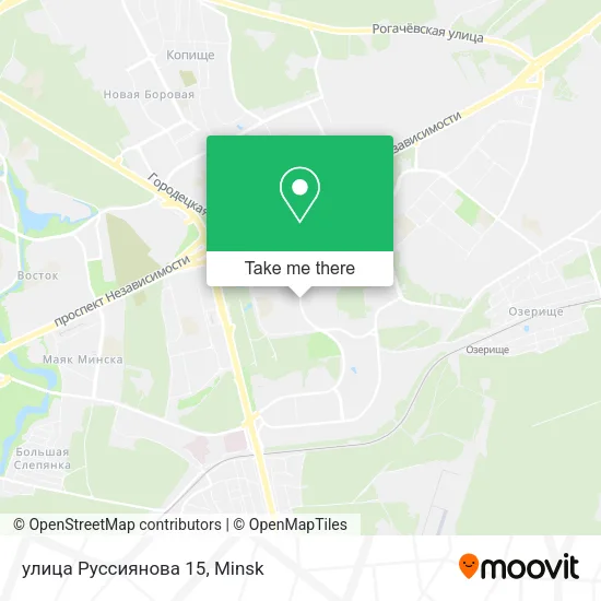 улица Руссиянова 15 map