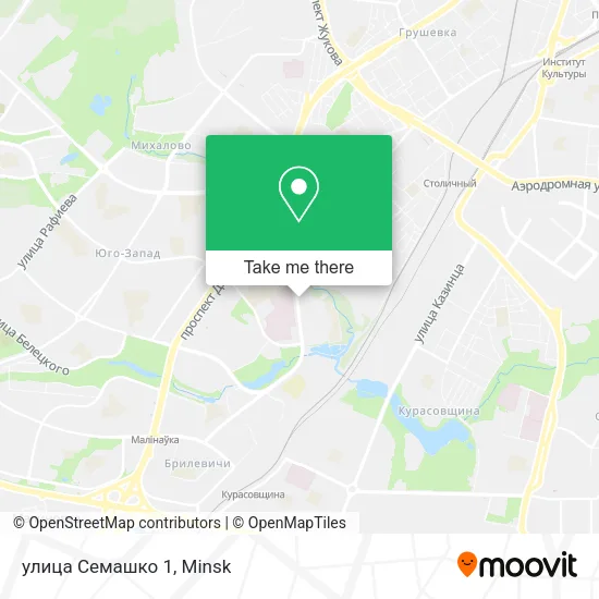улица Семашко 1 map