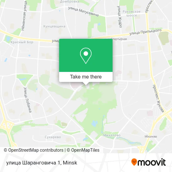 улица Шаранговича 1 map