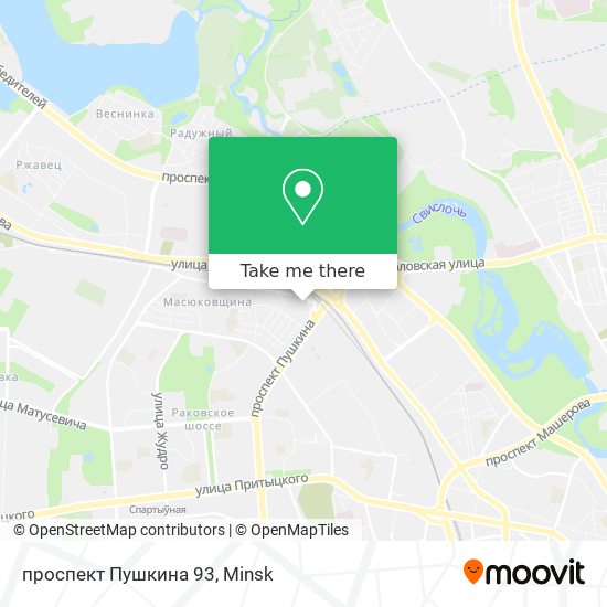 проспект Пушкина 93 map