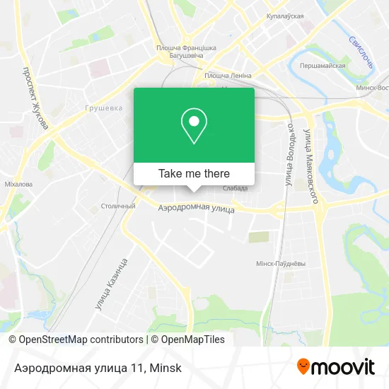 Аэродромная улица 11 map