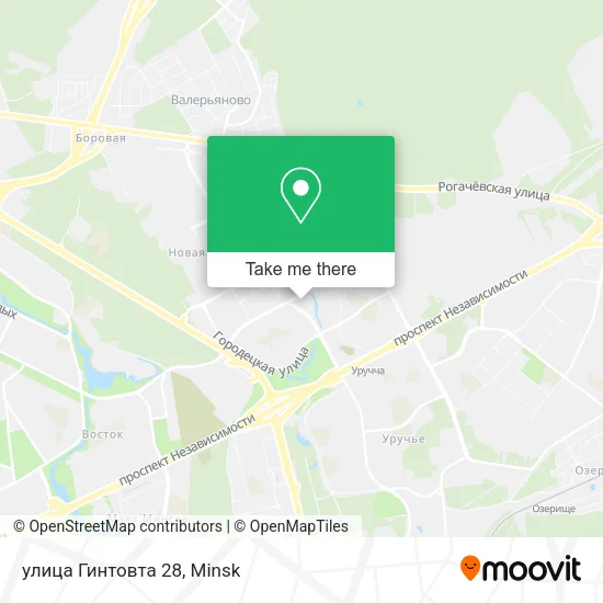 улица Гинтовта 28 map